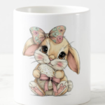 Skodelica-zajček Velika noč