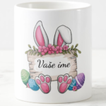 Skodelica-Velika noč roza personalizirano 1