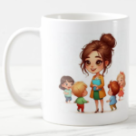 Skodelica-učiteljica/vzgojiteljica veliko srce