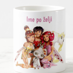 Skodelice Pravljični svet za deklice