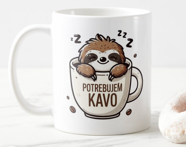 Lenivec-potrebujem kavo