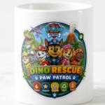 Skodelice Tačke  na patrulji - Dino svet
